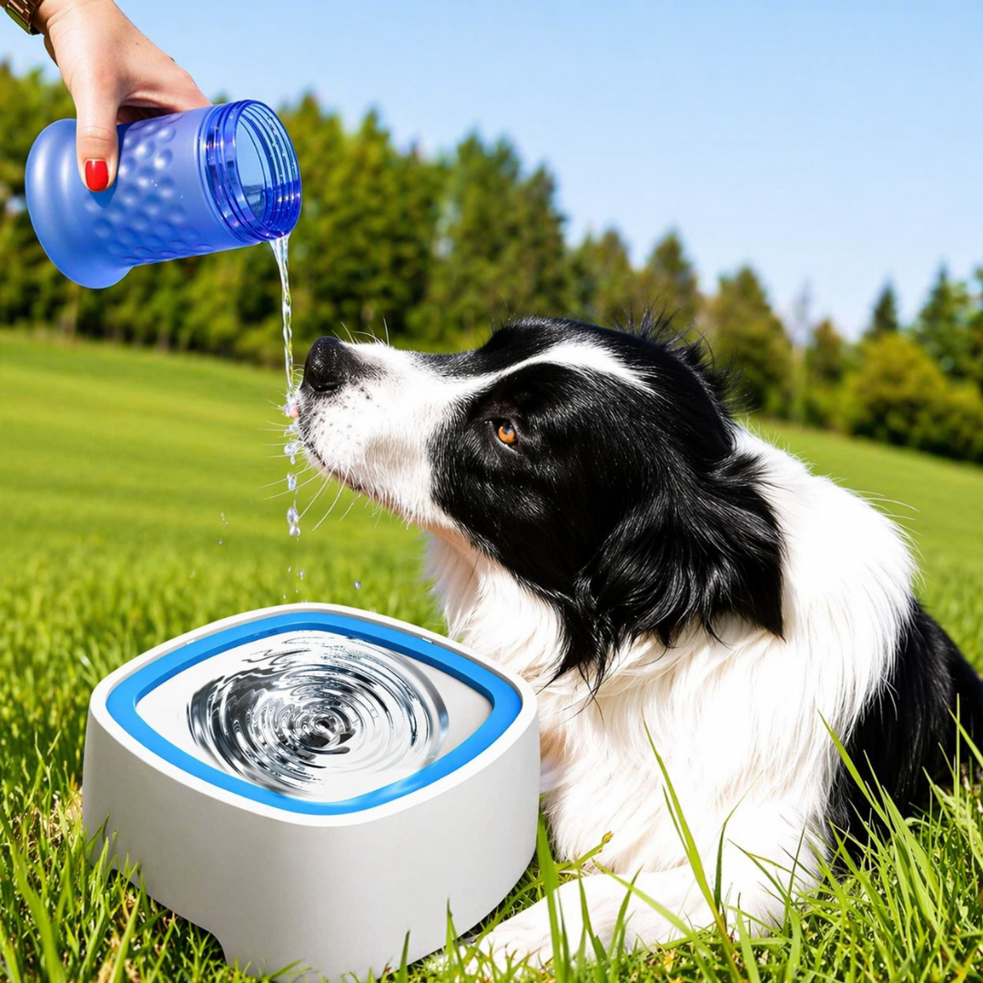 Dog Water Bowl, No Splash No Spill No Choking Bowl, Pet Water Bowl, Non Wet Mouth Dog, Water Dispenser for Dogs Large Pet, Water Bowl - Image 4