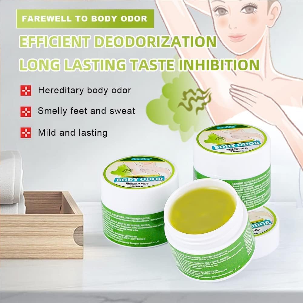 Odorsmite Underarm Care Deodorant Cream, Herbal Body Odor Remover, Reduce Sweat and Eliminate Smell for Women Men - Image 7
