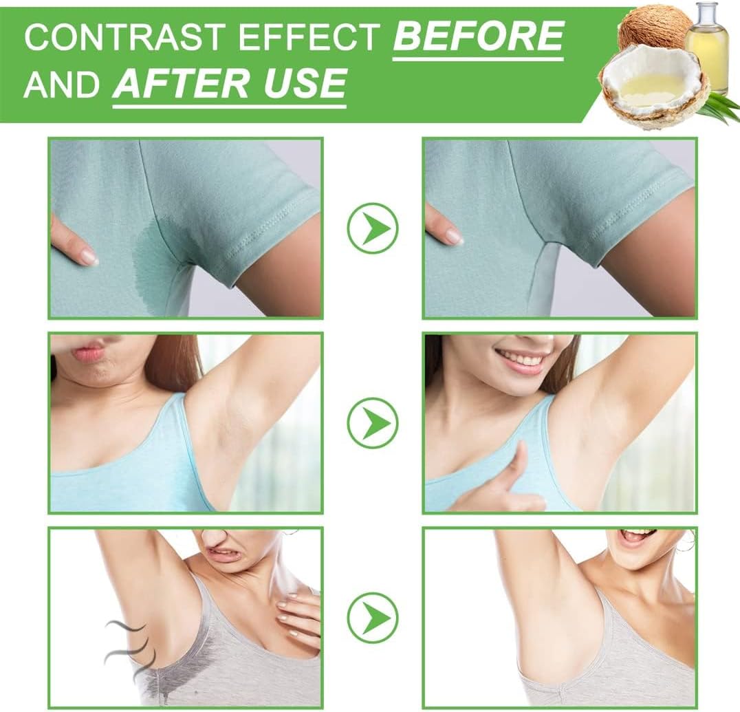 Odorsmite Underarm Care Deodorant Cream, Herbal Body Odor Remover, Reduce Sweat and Eliminate Smell for Women Men - Image 5
