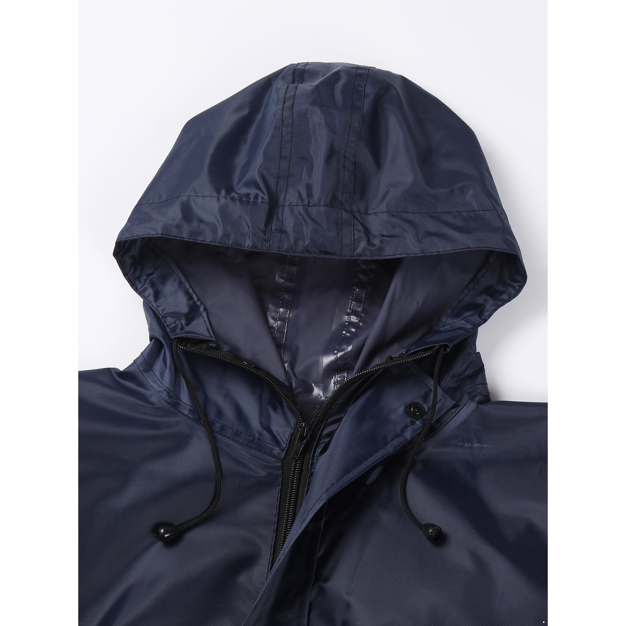 Urban Explorer Heavy-Duty Full-Body Waterproof Rain Suit – Ultimate 100% Weatherproof Hooded One-Piece Rainwear Jumpsuit with High-Visibility Reflective Safety Strips Windproof Elastic Cuffs and Reinforced Storm Flap for Men and Women Premium All-Weather Outdoor Adventure and Commuter Gear - Image 5