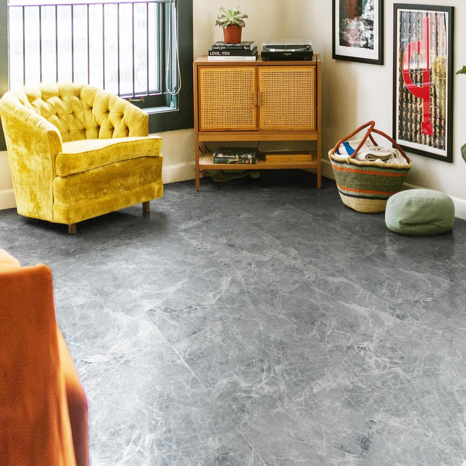 Premium Heavy-Duty Self-Adhesive PVC Marble-Style Floor Tiles (600x600mm, 28-Pack, Waterproof & Fireproof) - Image 18